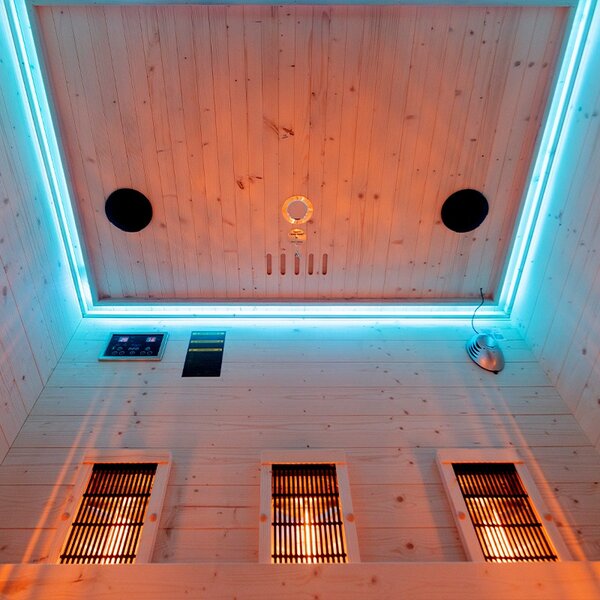 BPS-koupelny Infrasauna TROMSO 3 153x110, 3-4 osoby