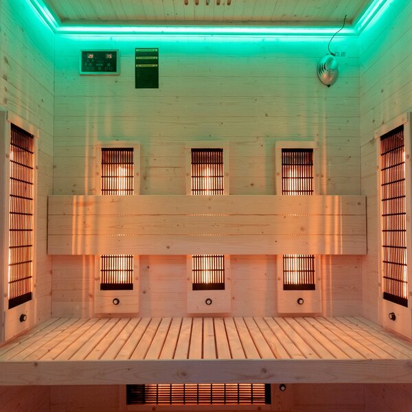 BPS-koupelny Infrasauna TROMSO 3 153x110, 3-4 osoby