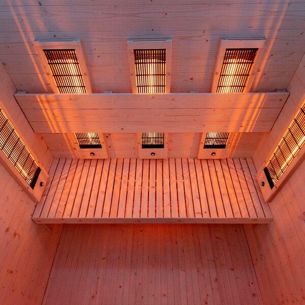 BPS-koupelny Infrasauna TROMSO 3 153x110, 3-4 osoby