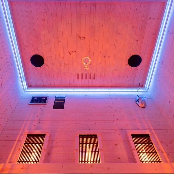 BPS-koupelny Infrasauna TROMSO 3 153x110, 3-4 osoby