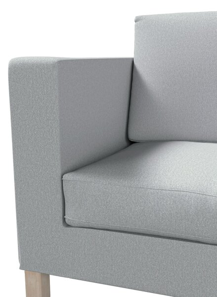 Potah na pohovku IKEA Karlanda 2-místná, krátký barva šedá látka pletený vzor