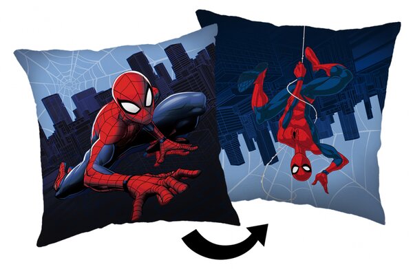 Vesna | Polštářek micro fleece Spiderman 35 x 35 cm
