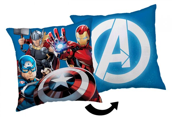 Vesna | Polštářek micro fleece Avengers 35 x 35 cm