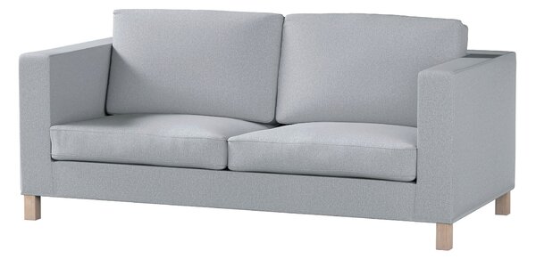 Potah na pohovku IKEA Karlanda rozkládací, krátký barva šedá látka pletený vzor