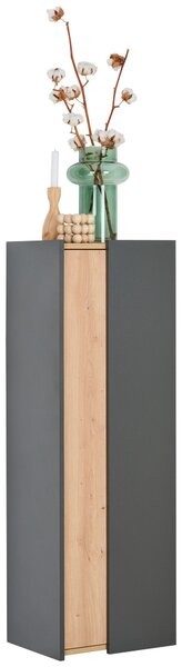 MIDI SKŘÍŇKA, antracitová, dub artisan, 40,2/120/31,7 cm home24 - Koupelnové série, Online Only