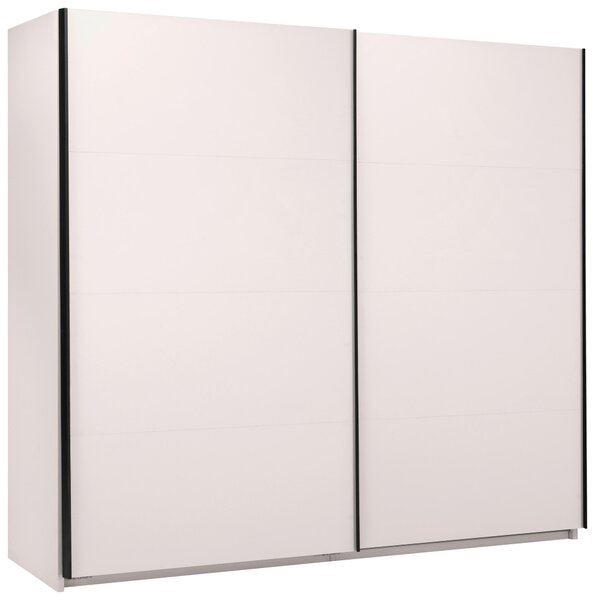ŠATNÍ SKŘÍŇ S POSUVNÝMI DVEŘM, kašmírová, 250/211,5/61,5 cm MID.YOU - Šatní skříně, Online Only