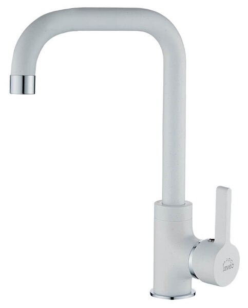 Laveo Lena, kuchyňská baterie stojící h-302, bílá, LAV-BKU_665D