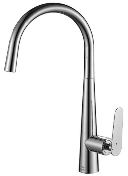 Laveo Nalda, kuchyňská baterie stojící h-415, chromová, LAV-BAY_068D