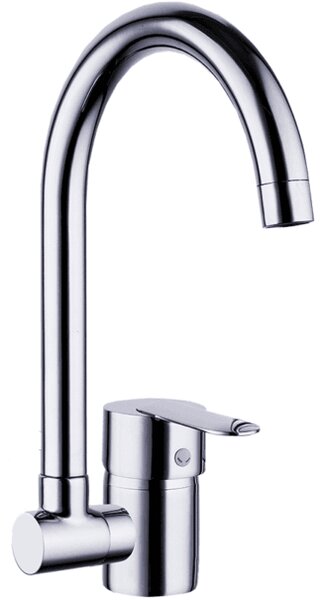 Laveo Lila, kuchyňská baterie stojící h-289, chromová, LAV-BLD_06LD