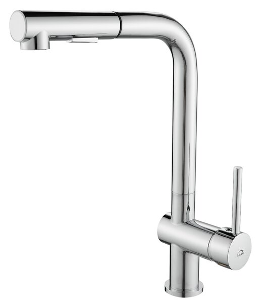 Laveo Dřezová baterie Luna s výsuvným výtokem - BLZ_069D, chrom
