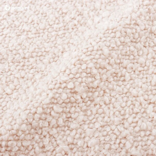 Krémová pohovka z textilie bouclé 230 cm Essen – Cosmopolitan Design