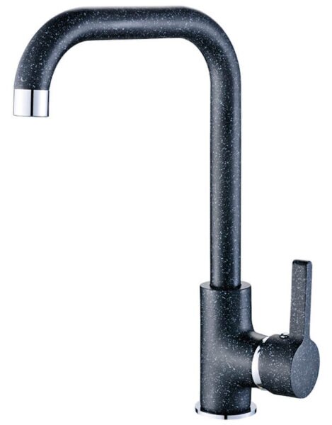 Laveo Lena, kuchyňská baterie stojící h-302, černá, LAV-BKU_765D