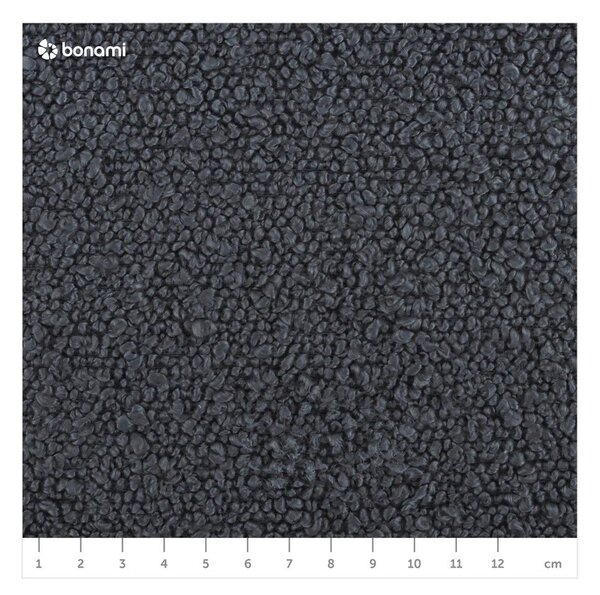 Šedá pohovka z textilie bouclé 230 cm Essen – Cosmopolitan Design