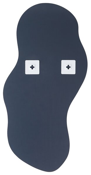 Zrcadlo AUXERRE 40 cm 80 cm Stříbrná
