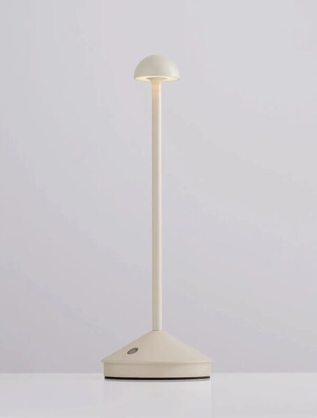 Venkovní stolní lampa Lumo bílá