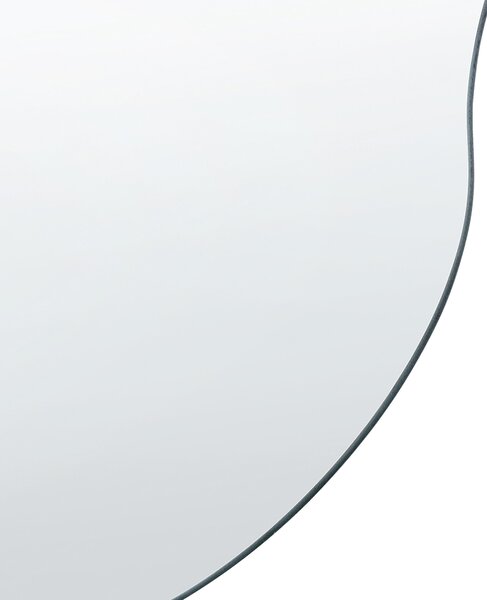 Zrcadlo AUXERRE 40 cm 80 cm Stříbrná