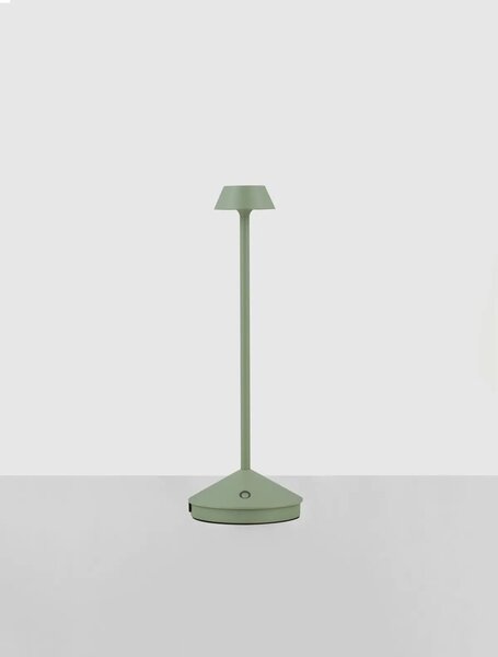 Venkovní stolní lampa Lumo zelená