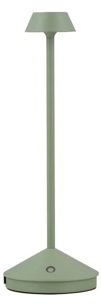 Venkovní stolní lampa Lumo zelená