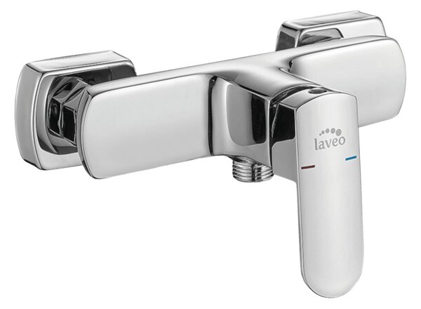 Laveo Calla, nástěnná sprchová baterie 150mm, chrom, LAV-BAC_040D