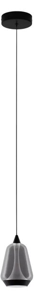 Minimalistický lustr Alish 1 Černá