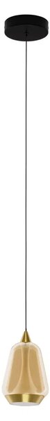 Minimalistický lustr Alish 1 Zlatá