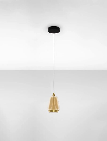 Minimalistický lustr Alish 1 Zlatá
