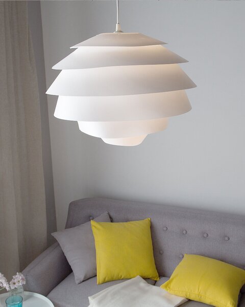 Závěsná lampa CONGO Bílá