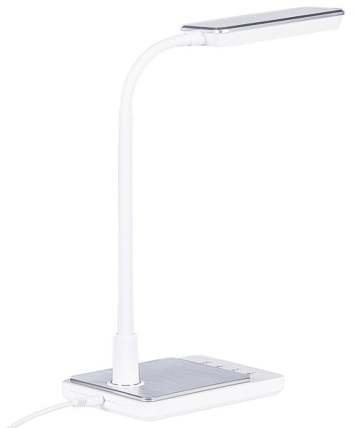 LED stolní lampa CENTAURUS se stmívačem Kov Bílá