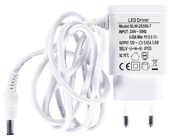 LED stolní lampa CENTAURUS se stmívačem Kov Bílá