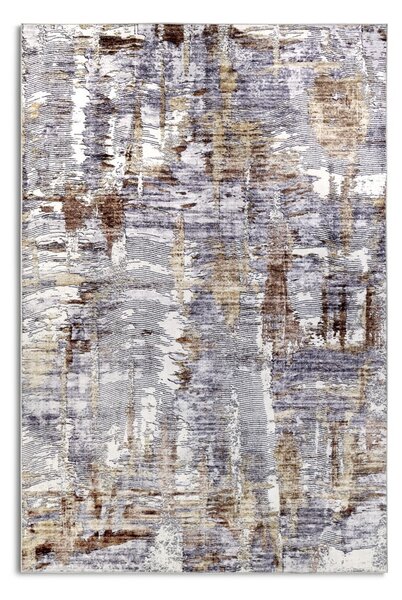 Šedý koberec 200x290 cm Malard Copper Gold – Elle Decoration
