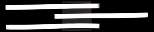 Trio R62473432 LED přisazené stropní svítidlo Route 3x5W | 1800lm | 4000K - černá