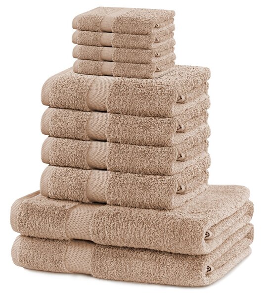 Set ručníků DecoKing Kunis béžové