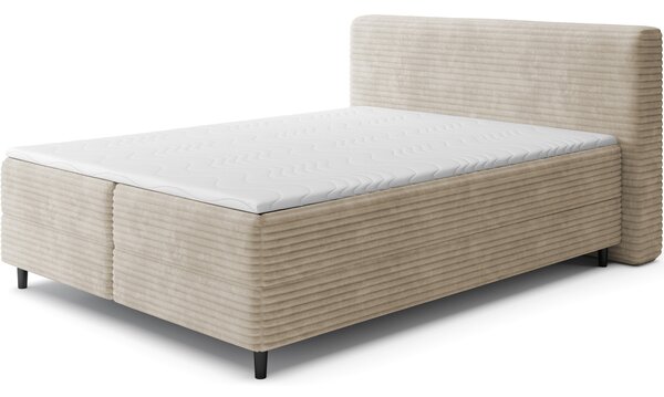 Eltap Čalouněná postel Cortiko s úložným prostorem Materiál a barva potahu: Modullo 01 - béžová, Rozměr: 140x200