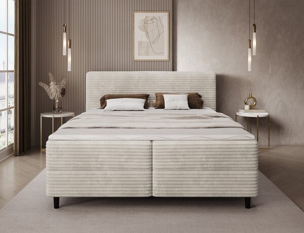 Eltap Čalouněná postel Cortiko s úložným prostorem Materiál a barva potahu: Modullo 35 - zelená, Rozměr: 140x200