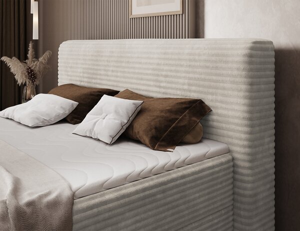 Eltap Čalouněná postel Cortiko s úložným prostorem Materiál a barva potahu: Modullo 35 - zelená, Rozměr: 140x200