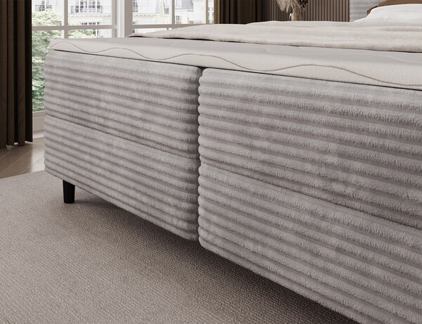 Eltap Čalouněná postel Cortiko s úložným prostorem Materiál a barva potahu: Modullo 35 - zelená, Rozměr: 140x200