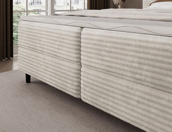 Eltap Čalouněná postel Cortiko s úložným prostorem Materiál a barva potahu: Modullo 35 - zelená, Rozměr: 140x200