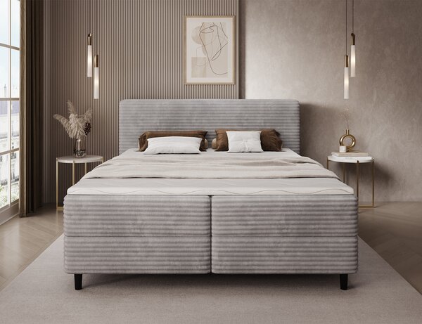 Eltap Čalouněná postel Cortiko s úložným prostorem Materiál a barva potahu: Modullo 35 - zelená, Rozměr: 140x200