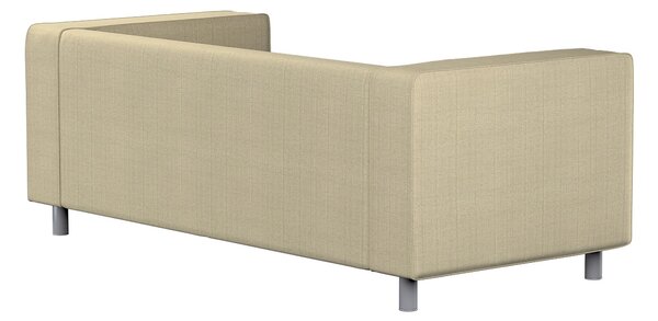Potah na pohovku IKEA Klippan 2-místná barva béžová látka pletený vzor