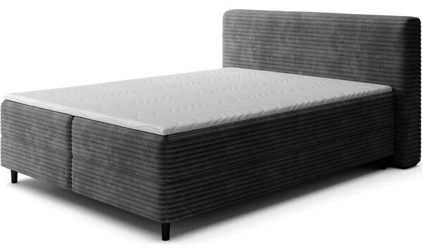 Eltap Čalouněná postel Cortiko s úložným prostorem Materiál a barva potahu: Modullo 04 - šedá, Rozměr: 140x200