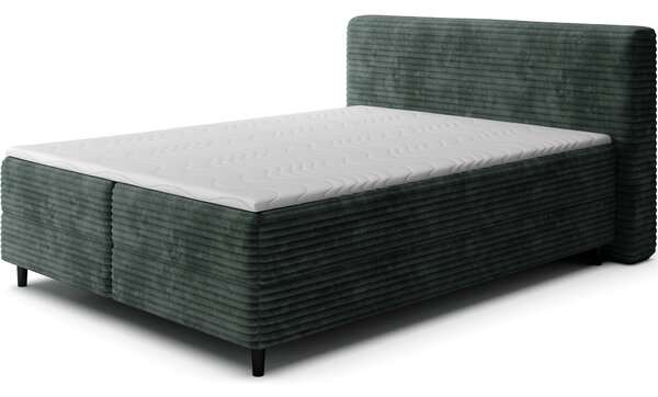 Eltap Čalouněná postel Cortiko s úložným prostorem Materiál a barva potahu: Modullo 35 - zelená, Rozměr: 140x200