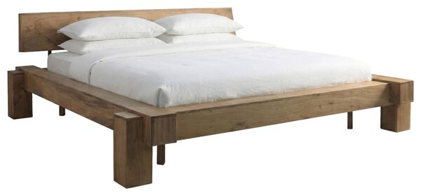 TRÁMOVÁ POSTEL, 200/200 cm, barvy akácie MID.YOU - Online Only postele, Online Only