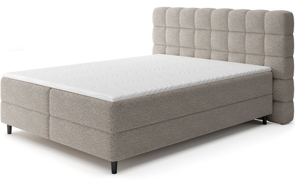 Eltap Čalouněná postel Camma s úložným prostorem Materiál a barva potahu: Calmora 18 - béžová, Rozměr: 140x200