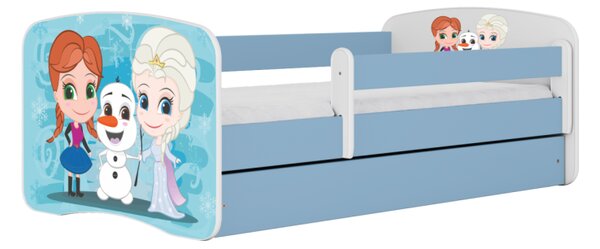 Kocot kids Dětská postel Babydreams Ledové království modrá, varianta 70x140, bez šuplíků, bez matrace