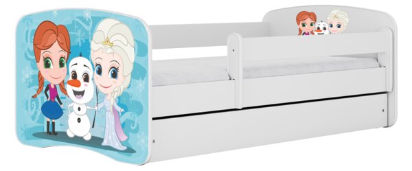 Kocot kids Dětská postel Babydreams Ledové království bílá