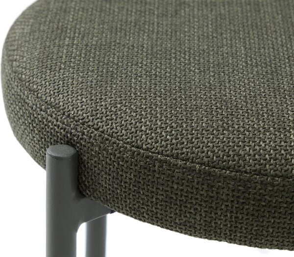 TABURET, textil, 43,5/48/43,5 cm Xora - Taburety, Online Only