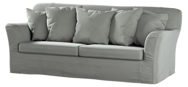 Potah na pohovku IKEA Tomelilla rozkládací barva šedá látka lesklé, sametová