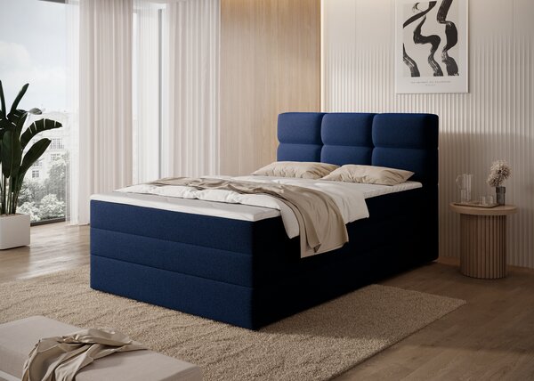 Eltap Čalouněná postel Kasped s úložným prostorem Materiál a barva potahu: Paolli 04 - šedá, Rozměr: 120x200