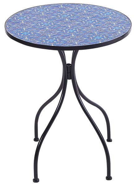 Bistro stolek CIGLIANO 60 cm 60 cm Kov Černá