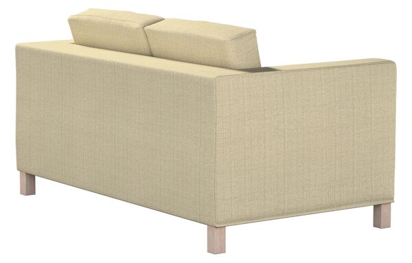 Potah na pohovku IKEA Karlanda 2-místná, krátký barva béžová látka pletený vzor